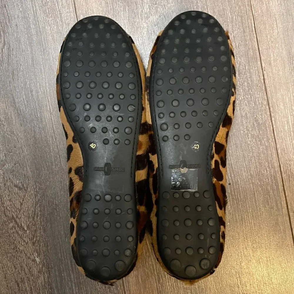 The Original Car Show sz 9 Leopard Print